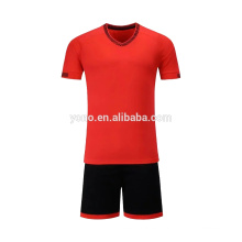 Suministro de OEM nuevo jersey de fútbol caliente venta niños uniforme escolar